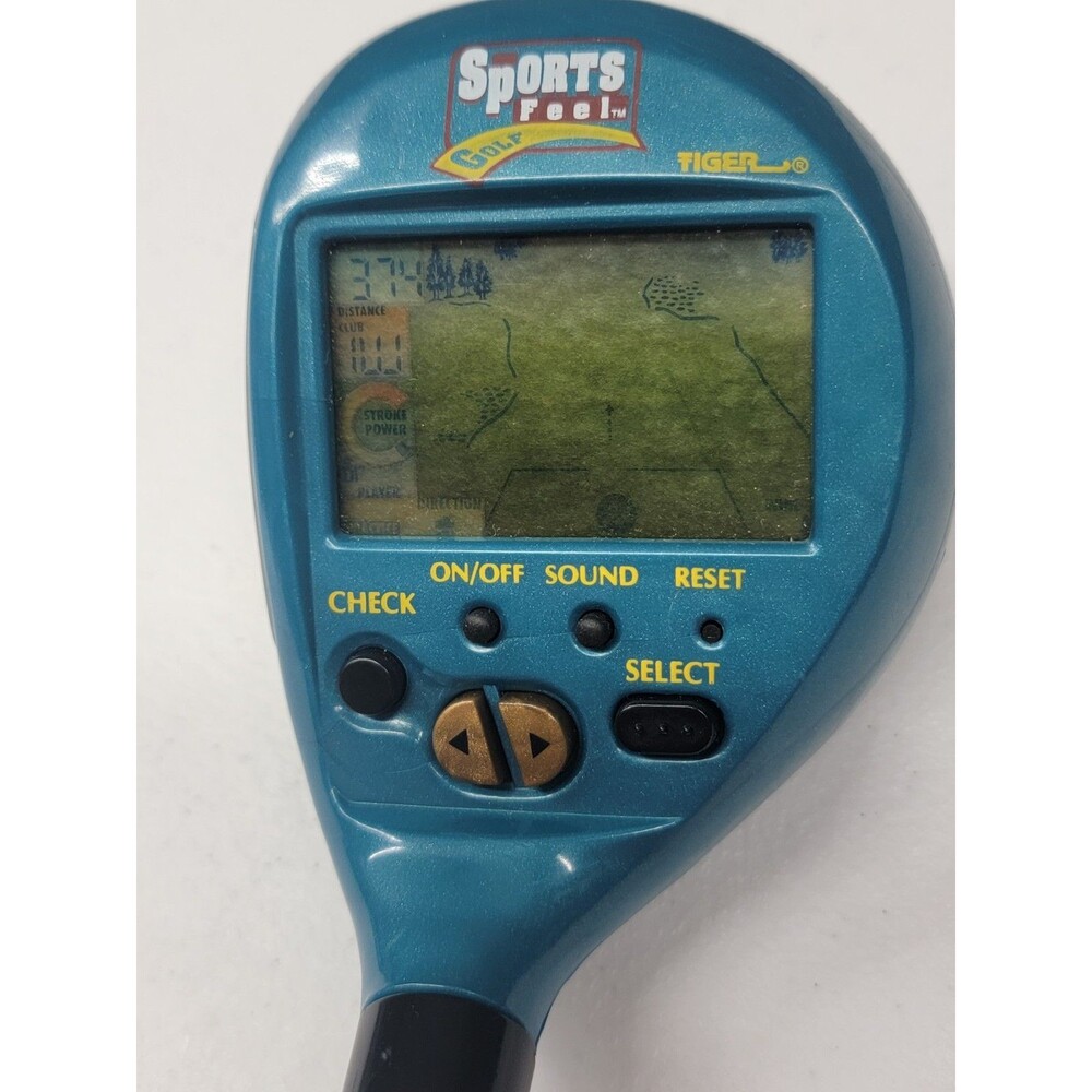 1998 Tiger Electronics Sports Feel Golf 18 Hole Electronic Handheld Game Tested